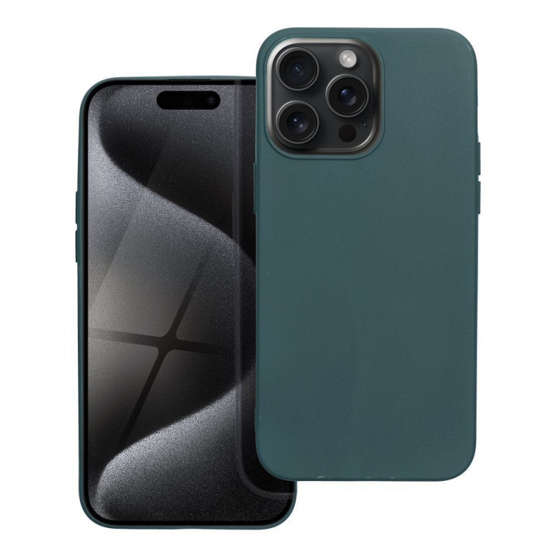 MATT Case for IPHONE 15 Pro dark green