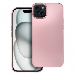 METALLIC Case for IPHONE 15 PLUS pink