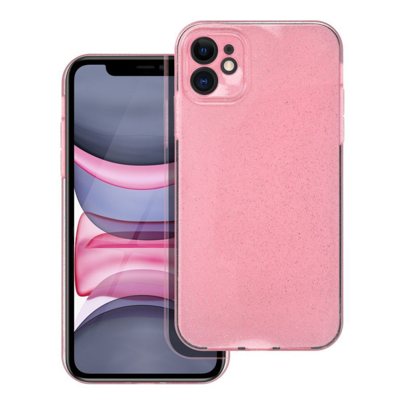 CLEAR CASE 2mm BLINK for IPHONE 11 pink