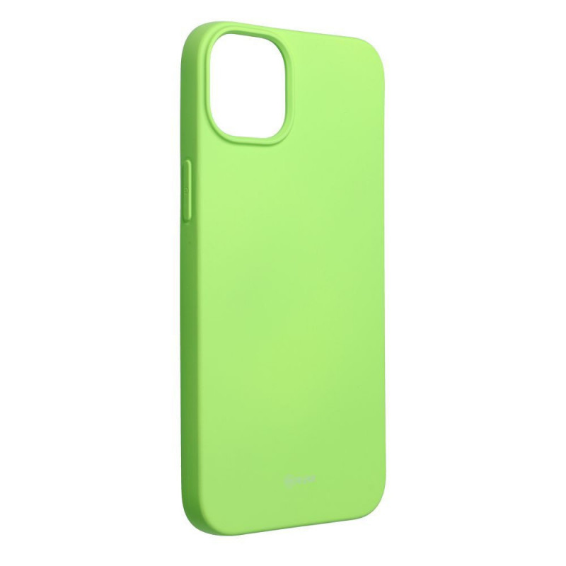 Roar Colorful Jelly Case - for iPhone 15 Plus lime