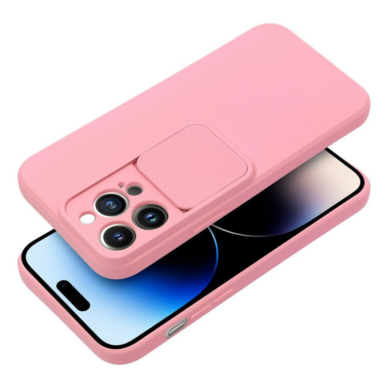 SLIDE Case for IPHONE 15 Pro light pink