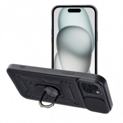 SLIDE ARMOR Case for IPHONE 15 Plus black