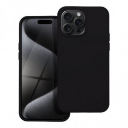 SILICONE Case for IPHONE 15 PRO MAX black