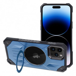 Case ARMOR MAG COVER compatible with MagSafe for IPHONE 14 Pro blue