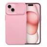 SLIDE Case for IPHONE 15 light pink