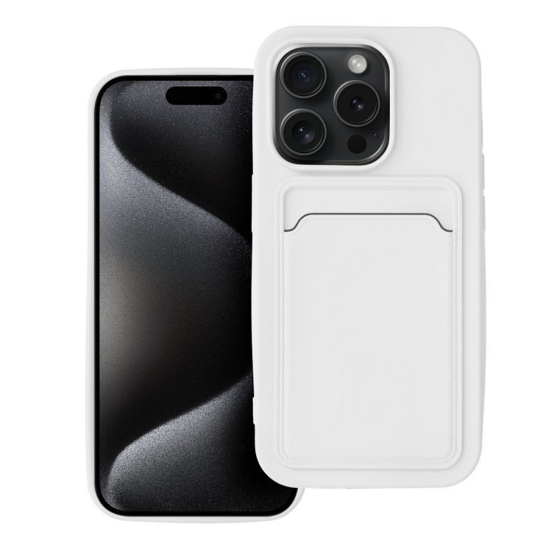 Case CARD for IPHONE 15 Pro white