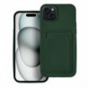 Case CARD for IPHONE 15 Plus green