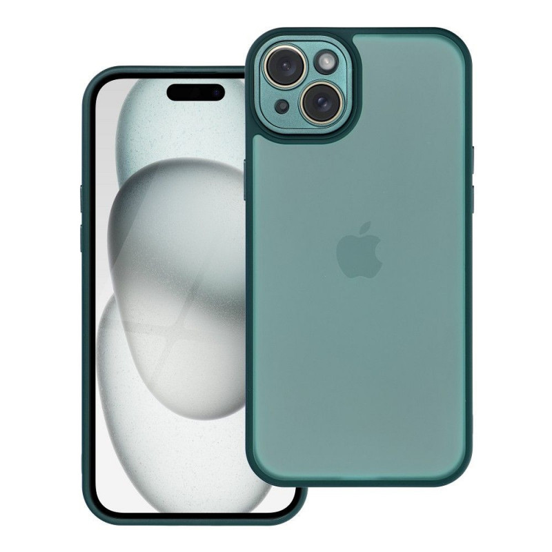 VARIETE Case for IPHONE 15 Plus dark green