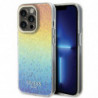 Original faceplate case GUESS GUHCP14XHDECMI for iPhone 14 Pro Max (IML Faceted Mirror / disco iridescent)