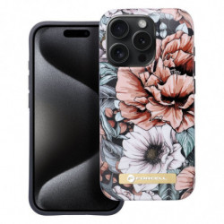 FORCELL F-PROTECT Mirage case compatible with MagSafe for IPHONE 15 PRO bloom bush