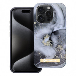 FORCELL F-PROTECT Mirage case compatible with MagSafe for IPHONE 15 PRO marble mist