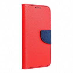 Fancy Book case for IPHONE 15 red / navy