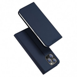 DUX DUCIS wallet case SKIN PRO for IPHONE 15 blue