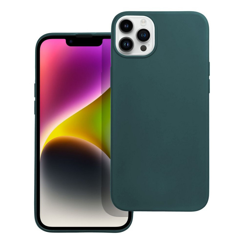 MATT Case for IPHONE 14 Plus dark green