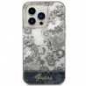 Original faceplate case GUESS GUHCP14LHGPLHG for iPhone 14 PRO (IML Electro Cam TDJ / gray)