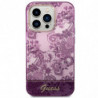 Original faceplate case GUESS GUHCP14LHGPLHF for iPhone 14 PRO (IML Electro Cam TDJ / fuschia)