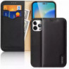 DUX DUCIS wallet case HIVO for IPHONE 15 Pro Max black