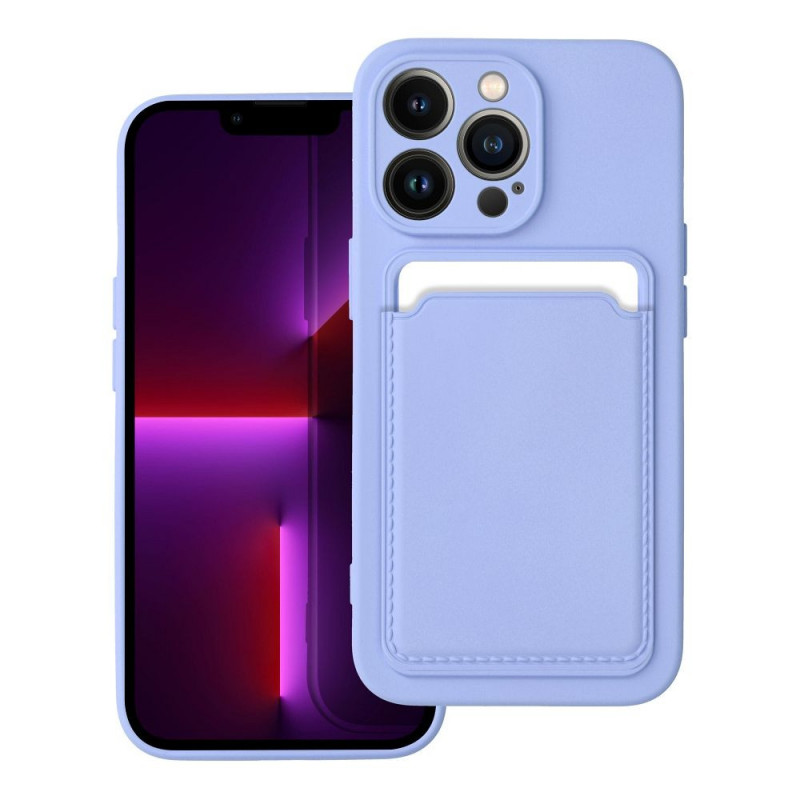 Case CARD for IPHONE 13 Pro violet