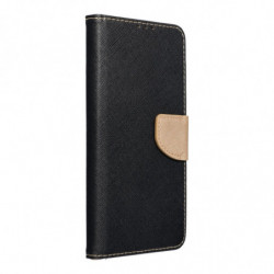 Fancy Book case for IPHONE 14 PLUS black / gold