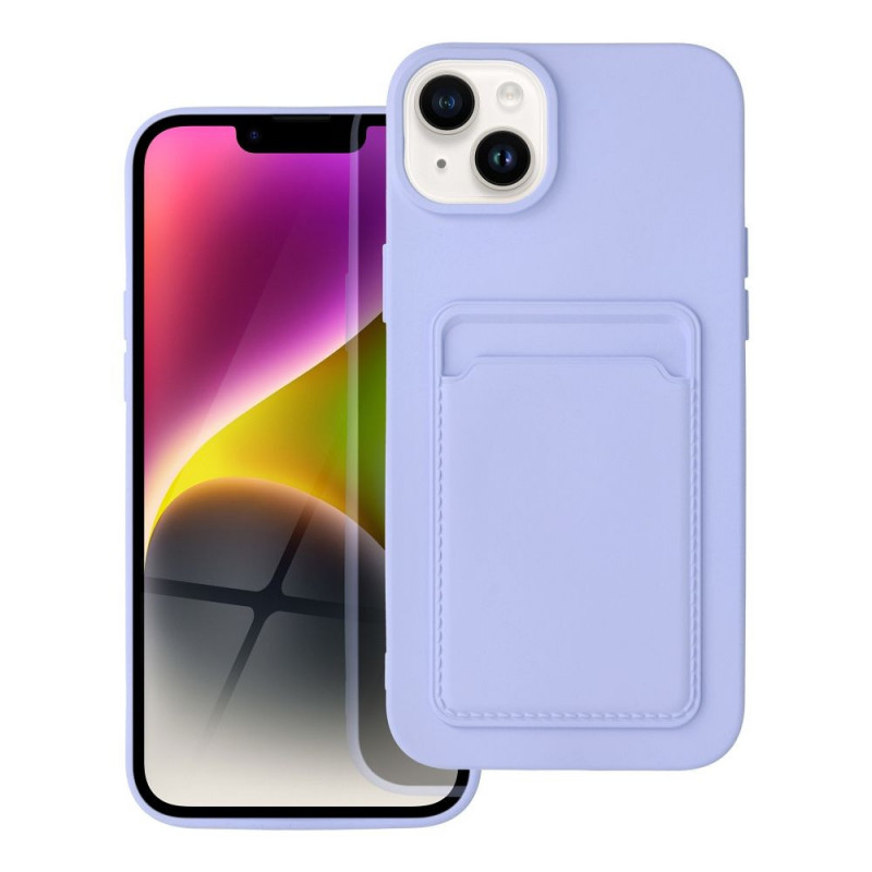 Case CARD for IPHONE 14 Plus violet