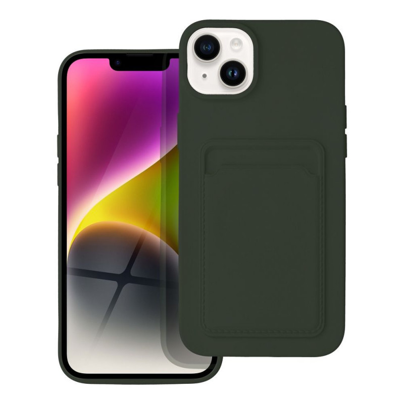 Case CARD for IPHONE 14 Plus green