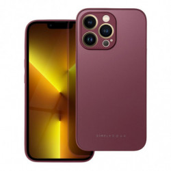 Roar Matte Glass Case  - for iPhone XR claret