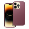 Roar Matte Glass Case  - for iPhone 14 Pro claret