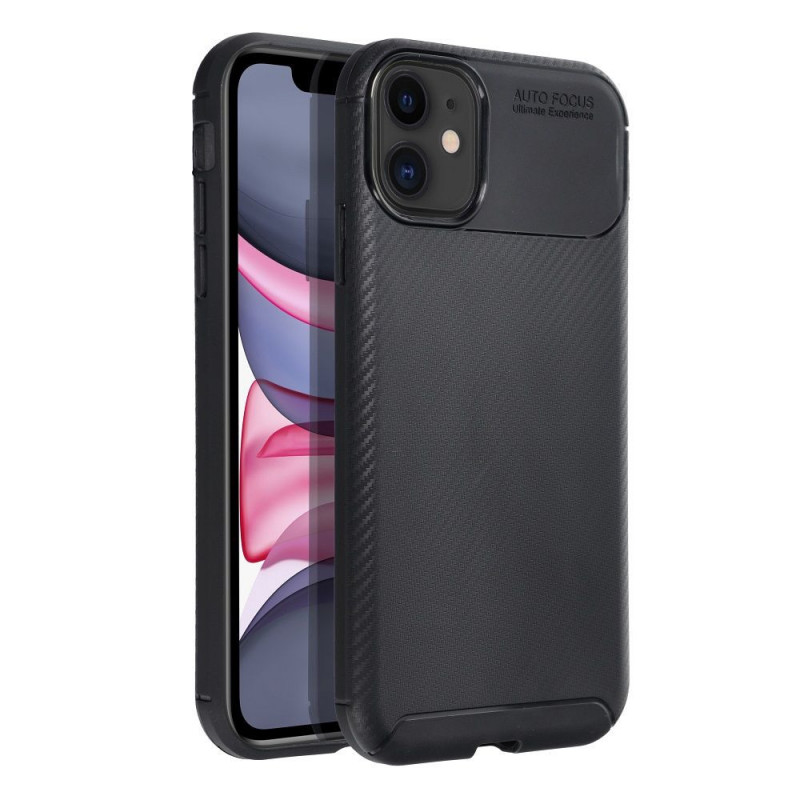 Case CARBON PREMIUM for IPHONE 11 black