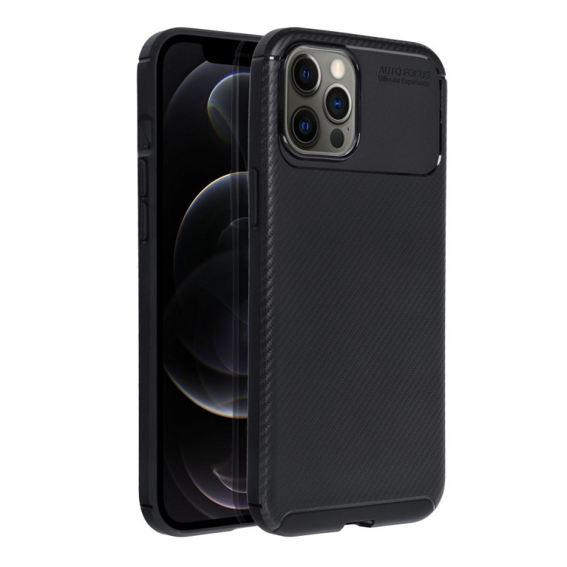 Case CARBON PREMIUM for IPHONE 12 Pro Max black