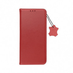 Leather case SMART PRO for IPHONE 13 PRO claret