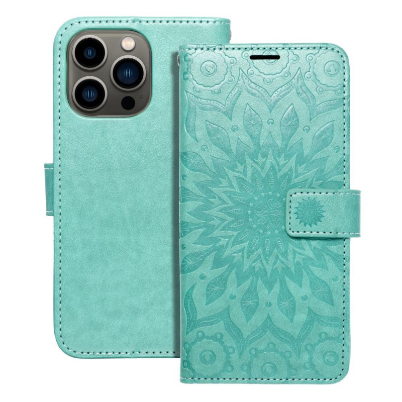 MEZZO Book case for IPHONE 13 PRO mandala green