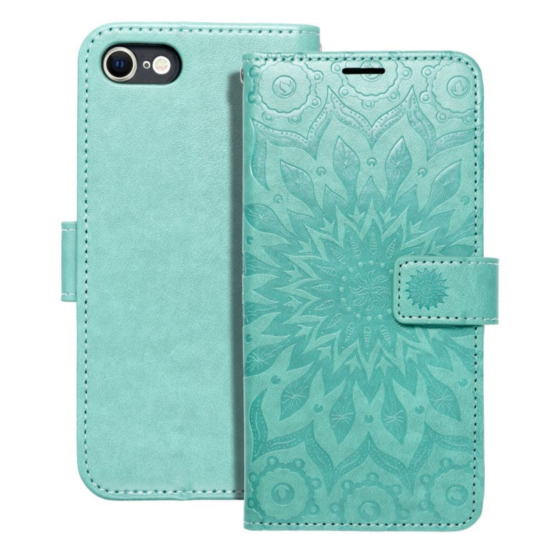 MEZZO Book case for IPHONE 7 / 8 / SE 2020 / SE 2022 mandala green