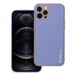 LEATHER Case for IPHONE 12 PRO MAX blue