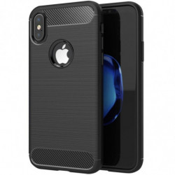 Case CARBON for IPHONE X black