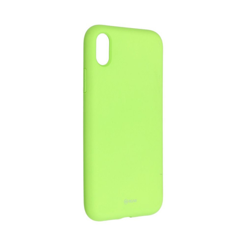 Roar Colorful Jelly Case - for iPhone XR lime