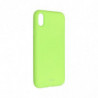 Roar Colorful Jelly Case - for iPhone XR lime