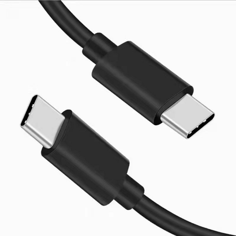 Cable Type C to Type C 2.0 HD23 PD 40W 1m black