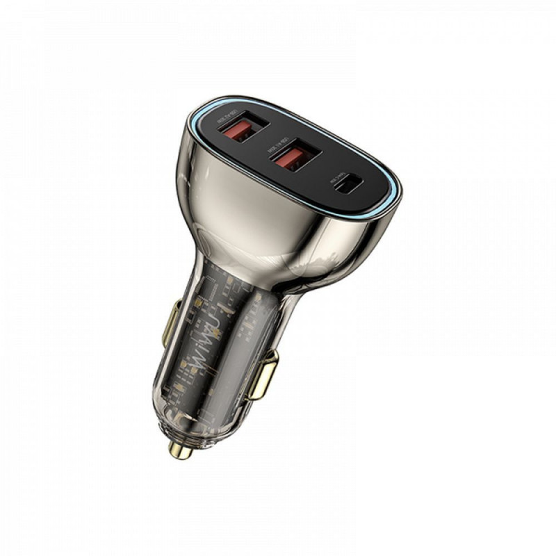 WiWU - Car Charger Wi-QC013 90W PD+QC 2x USB A + USB C