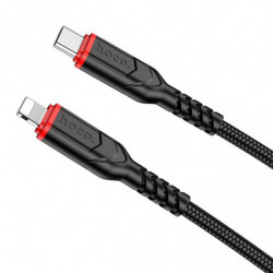 HOCO cable Type C to Lightning PD 3A 20W X59 1 m black