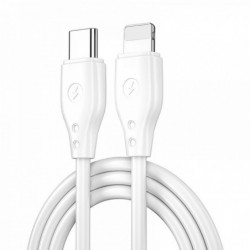 WiWU - Pioneer Series Data Cable Wi-C002 USB C to Lightning 30W - white