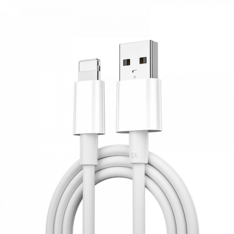 WiWU - Classic Series Data Cable Wi-C006 USB A to Lightning 2,4A - white