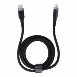 WiWU - Platinum Series Data Cable Wi-C013 USB C to USB C 60W 1,2m - black