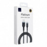 WiWU - Platinum Series Data Cable Wi-C021 USB A to USB C 6A (Huawei phones only) 1,2m - black