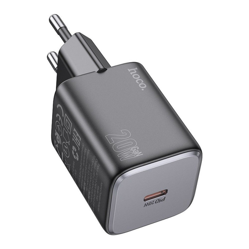 HOCO wall charger Type C QC PD 20W N40 black