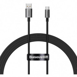 BASEUS cable USB A to Type C PD 100W P10320102114-01 1,5 m black