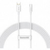 BASEUS cable USB A to Typ C PD 6A 100W P10320102214-03 2 m white