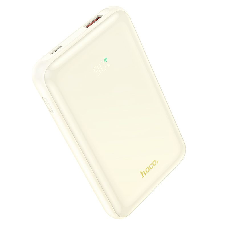 HOCO powerbank 10 000 mAh PD QC3.0 3A 22,5W Q21 white