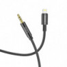 HOCO cable AUX Jack 3,5 mm to Lightning UPA19 1 m black