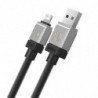 BASEUS cable USB A to Lightning 2,4A Coolplay CAKW000401 1 m black