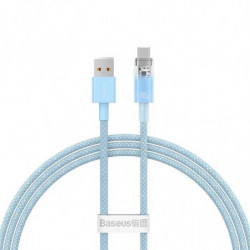 BASEUS cable USB A to Type C PD 100W Explorer CATS010403 1 m blue